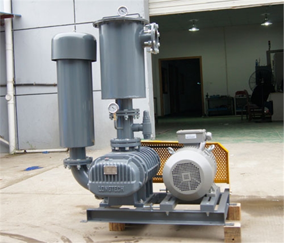 中央供料羅茨鼓風(fēng)機工作原理 中央供料羅茨鼓風(fēng)機工作原理