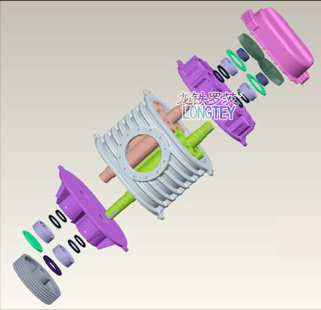 羅茨風機配件圖