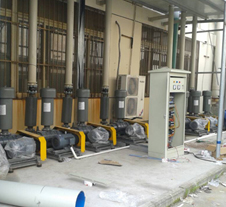 魯氏連續(xù)電鍍項(xiàng)目中使用的羅茨風(fēng)機(jī)