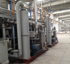 魯氏染整脫水項(xiàng)目中使用的羅茨鼓風(fēng)機(jī)